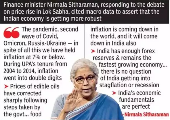 Finance minister defends govt on prices as parliament gets back to work.